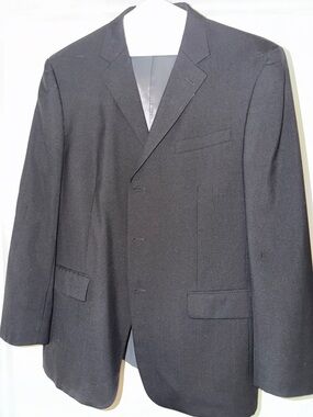 Geoffrey Beene Black Men's Sport Coat Blazer